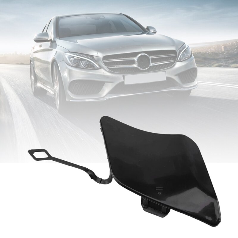 Car Front Bumper Tow Hook Eye Cover Cap Fit for Mercedes Benz C Class W204 2011 2012 2013 2014 2048850526 A2048850526