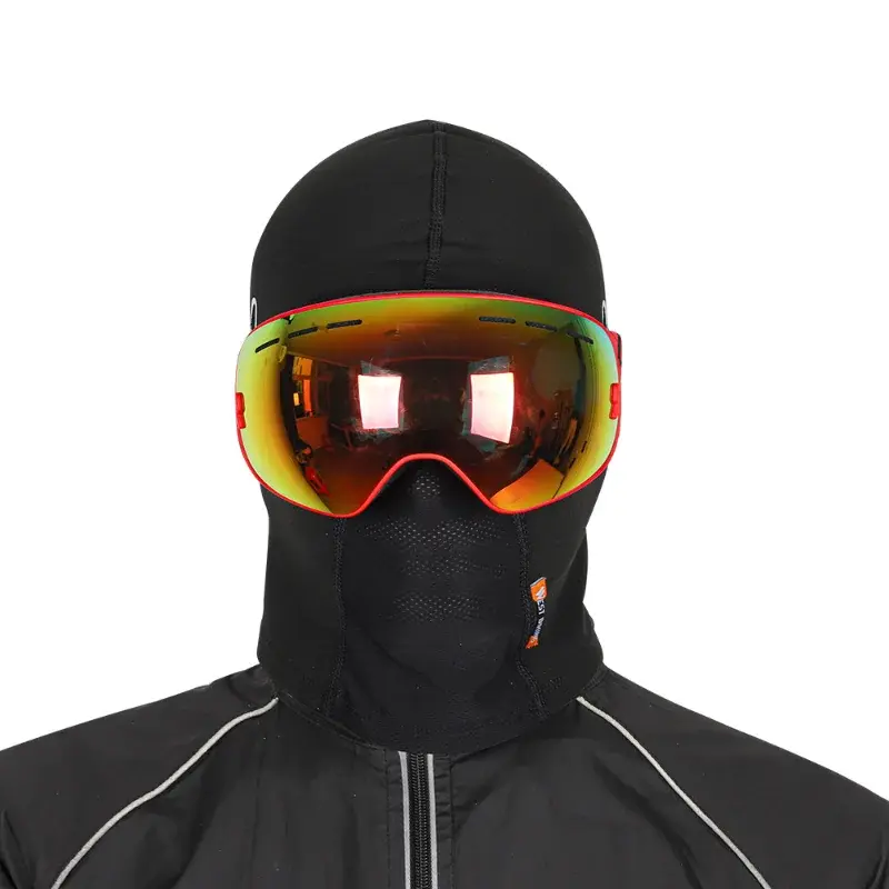 Cagoule de moto respirante pour homme, masque intégral chaud, doublure de casque, chapeau de cyclisme, écharpe de sport, vêtements de sauna, hiver