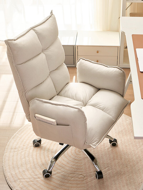 Silla de oficina nórdica, mueble con respaldo para sala de estar, escritorio, ordenador, sofá, taburete, sillón ergonómico, taburetes de elevación para dormitorio