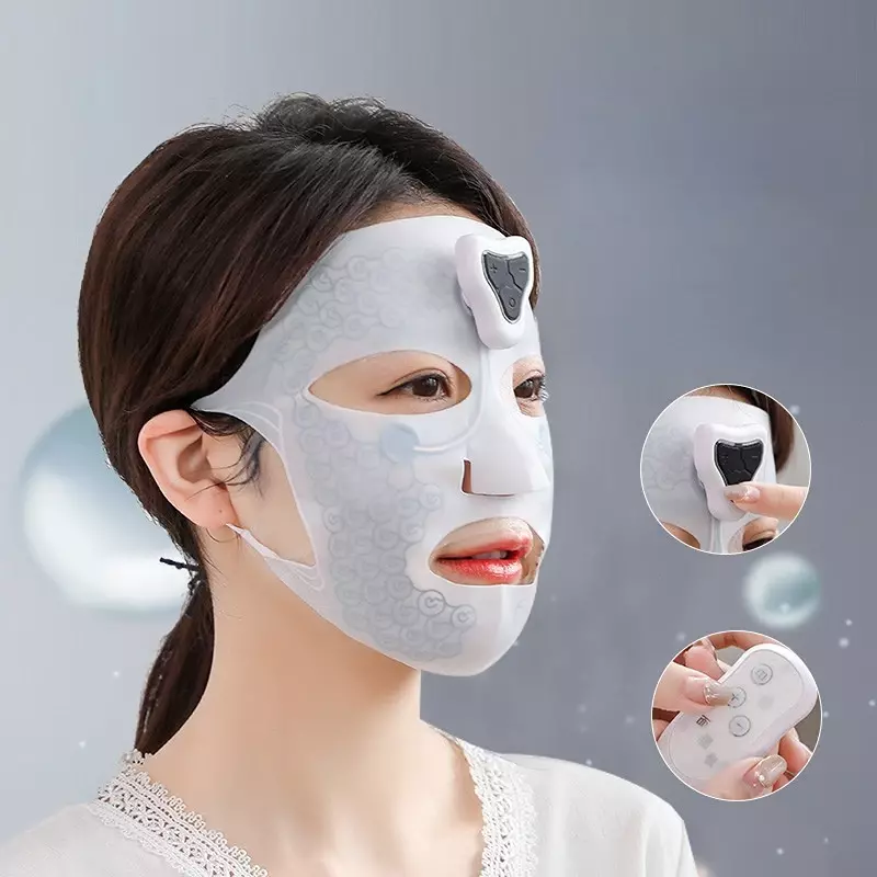 Mascarilla facial para rejuvenecimiento de la piel, masaje de inducción, belleza electrónica, envío gratis