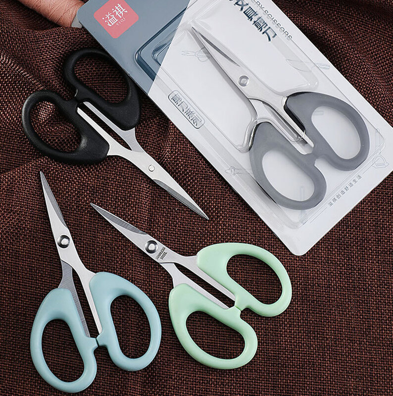 Stainless Steel Student Handmade Scissors Professional Tailor Scissors Paper Cuttings Scissors DIY Sewing Accessory