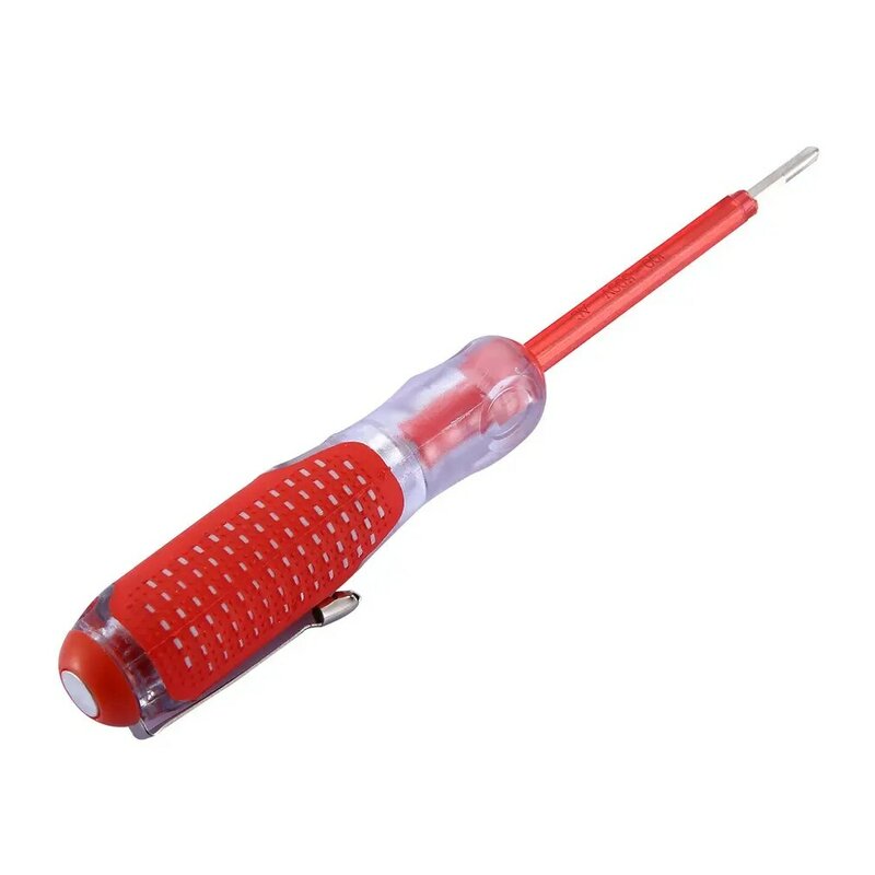 ไขควงปากกาทดสอบใช้ได้สองทางถอดออกได้100-500V ทนทานฉนวนกันความร้อนเครื่องมือช่างในบ้านเครื่องมือทดสอบดินสอทดสอบไฟฟ้าเครื่องมือปากกา