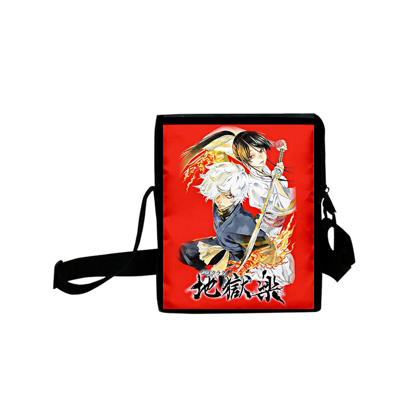 Jigokuraku Paraíso do Inferno Anime 2023 Nova Daypack Oxford Pano Satchel Bag Unisex Bag