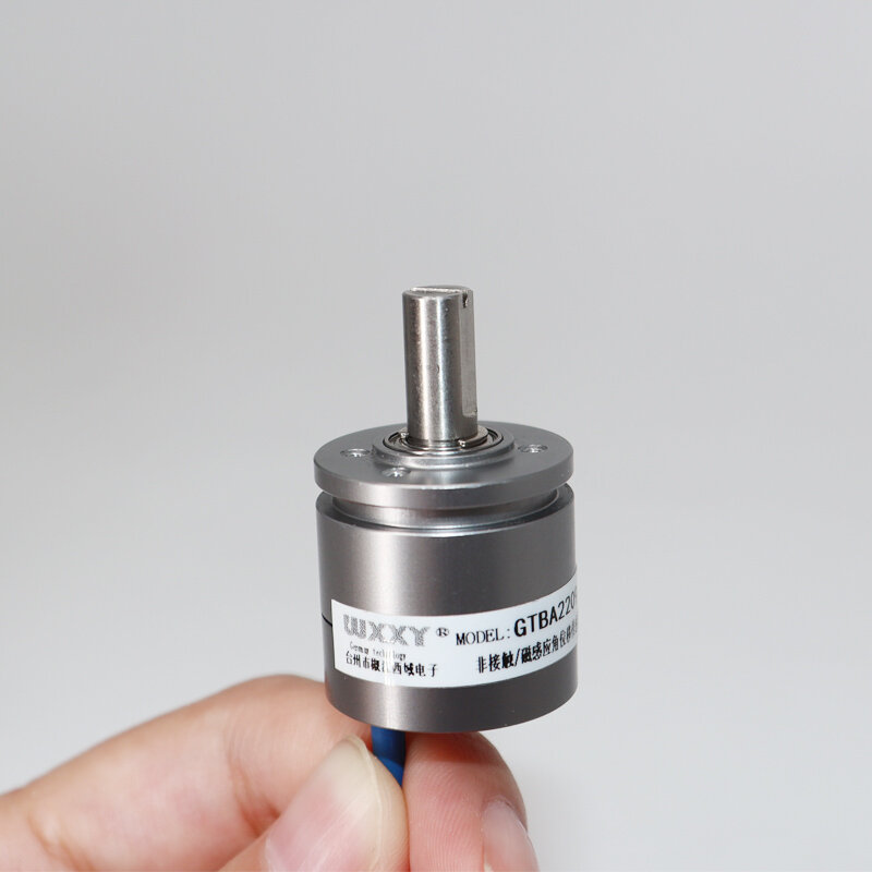 GTC 4-20ma 10-24v Power Supply Sensor Output Hall non-kontak sudut penggaris 0-360 derajat potensiometer