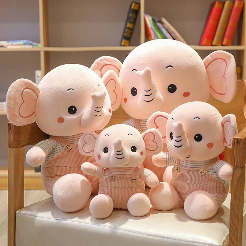 Plush Pillow Soft Toy Cartoon Appease Doll Room Decoration Elephant Stuffed Toy Stuffed Animals Plush Doll Elephant Plush Toy