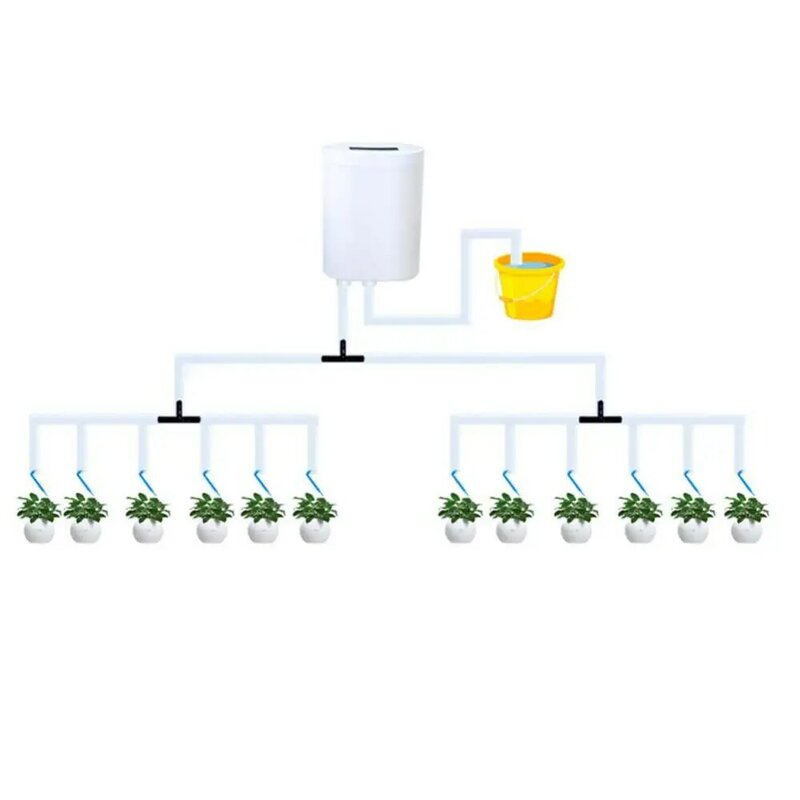 Sistema Automático De Rega Do Jardim, Temporizador De Irrigação, Controle De Irrigação, Válvula De Água Inteligente, 1 2Pcs