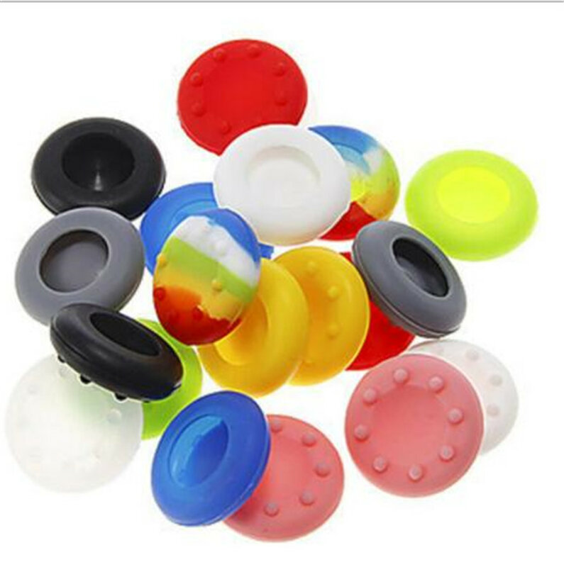 1000pcs PS4 Silicone Cap Thumbstick Thumb Stick Guards Cover Case Skin Joystick Grip For PS4 Xbox one 360 Controller PS4 Pro Sli
