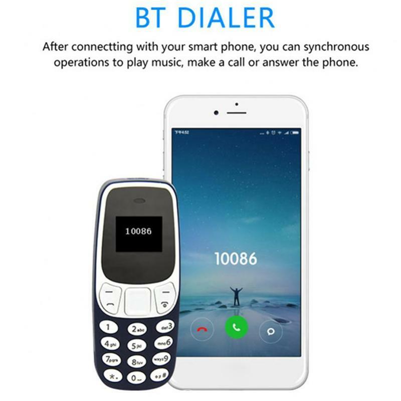 Мини-гарнитура L8star Bm10, телефон с двумя Sim-картами и mp3-плеером