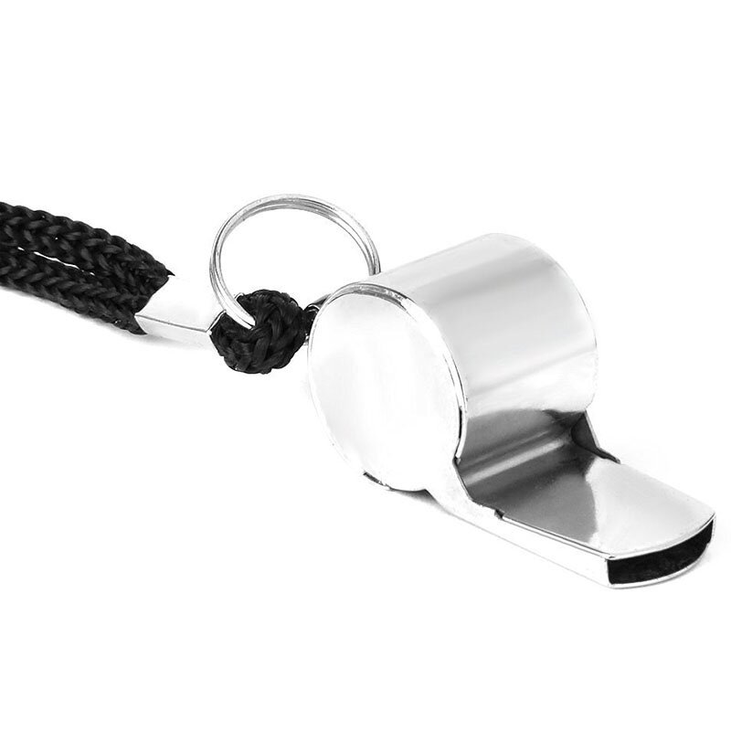 Stainless Steel Whistle Party Referee Sports School Football Rugby Dog Training A Trial-mouthed Whistle