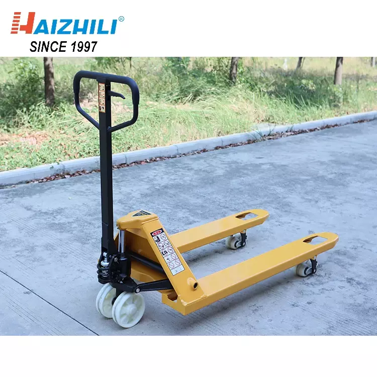 HaizhiLi gerbeur 3000kg pompa hydrauliczna ręczny wózek paletowy ręczna