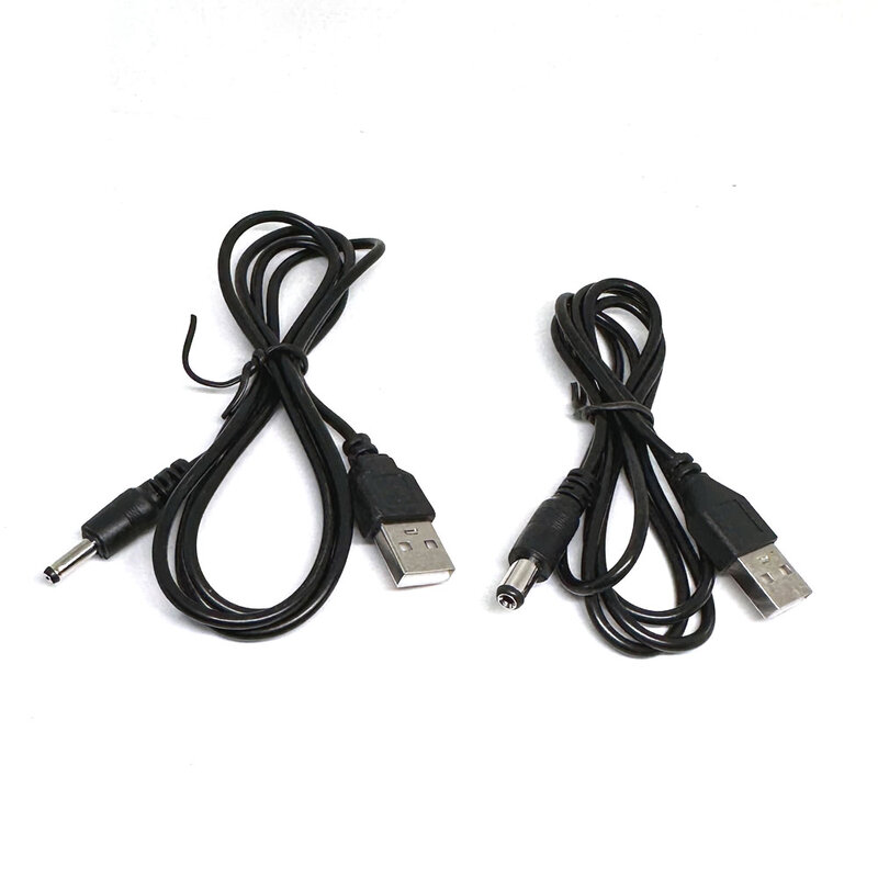 Kabel adaptor konverter USB, 1 buah kabel catu daya USB Boost Line DC 5V modul Step UP Cable 5521 colokan 5525