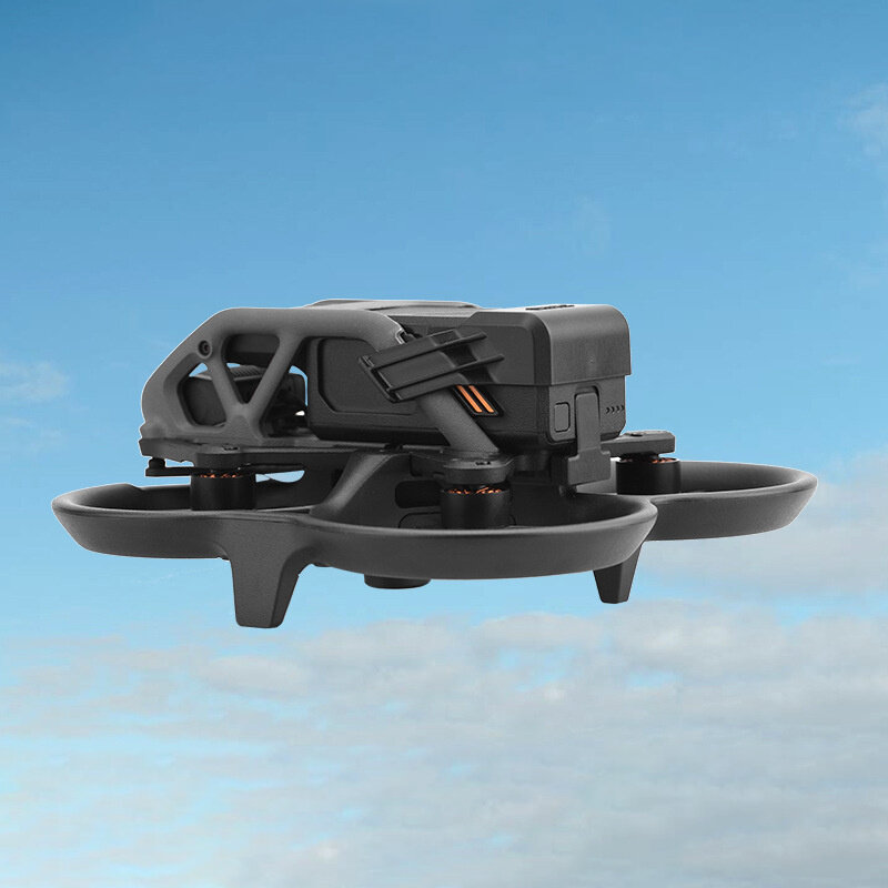 Dobrável Battery Safety Lock para DJI Avata Drone, Anti-queda Buckle Guard, Anti-Release, Anti-queda