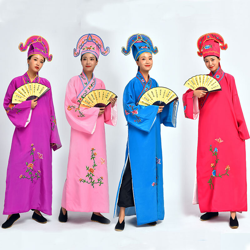 Jiangnan Talent Costume Full Set Clothes Best Man Fan Sketch Props
