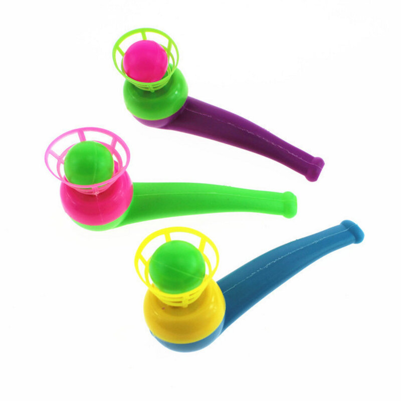 Montessori Toys Suspended Blow Pipe Blow Ball Rod Toy Board Game Children Toys Plastic Pipe Balls Toy Educational Toys For Kids
