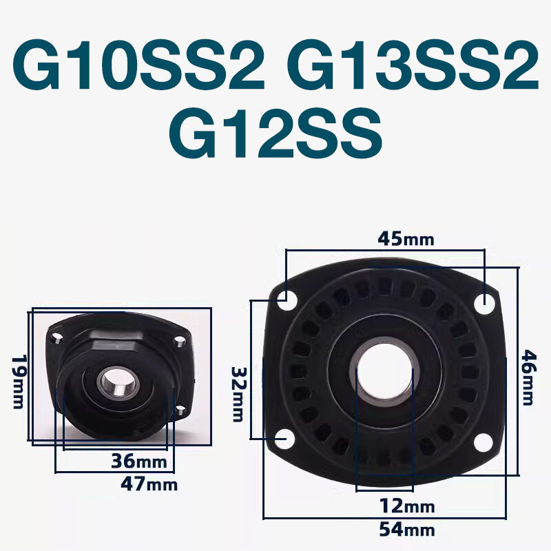 Angle Grinder Bearing Block for Hitachi G10SS2 G13SS2 G12SS Bearing Block Cover Front Cover Accessories Replacement
