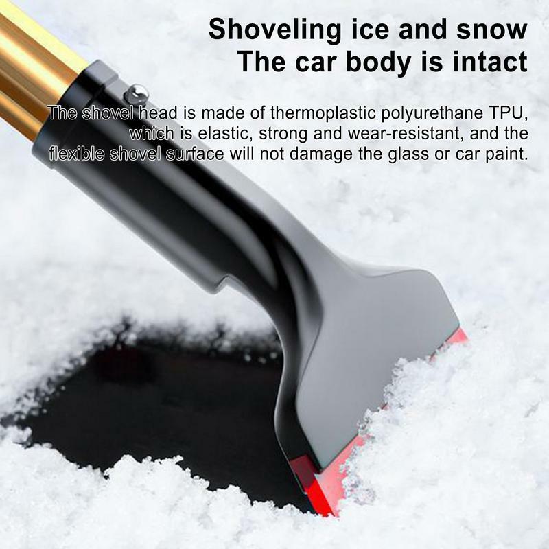 Autoschrapers Voor Sneeuwverwijdering Vensterglas Magnetron Ontijdt Anti-Ijs Instrument Sneeuwverwijderaar Tool Auto Accessoires