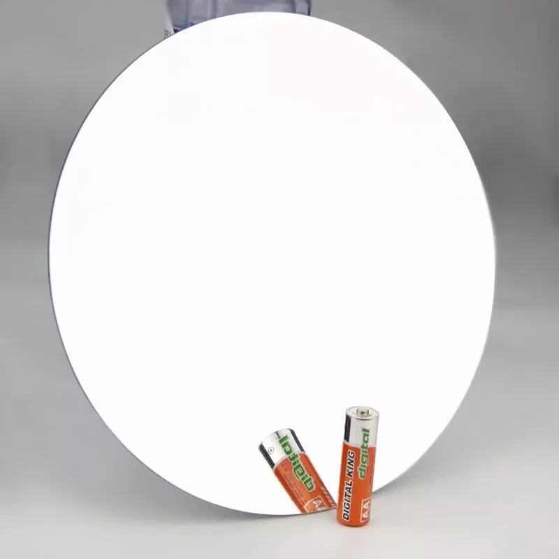 1PC 80 100 ซม.ขนาดใหญ่พลาสติกอะคริลิค Parabolic เว้า Retroreflector Focus UV ป้องกันทนทานทดลองกระจก