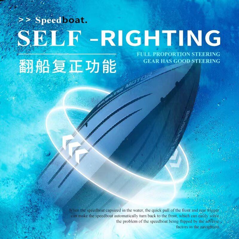 WLtoys WL916 RC Boat 2.4Ghz 55km/h Brushless High Speed Racing Boat Model Speedboat Kids Gifts RC Toys