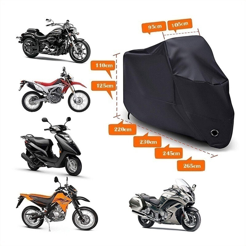 Motorcycle Cover for NMAX, AEROX, PCX, MIO, BEAT, CLICK Waterproof Rain and Dust UV Cover