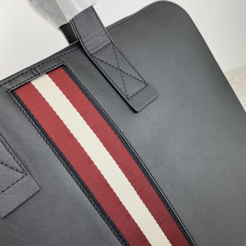 Borsa per Laptop in stile B di lusso borsa a tracolla per documenti in pelle di alta qualità per Notebook di grande capacità di moda