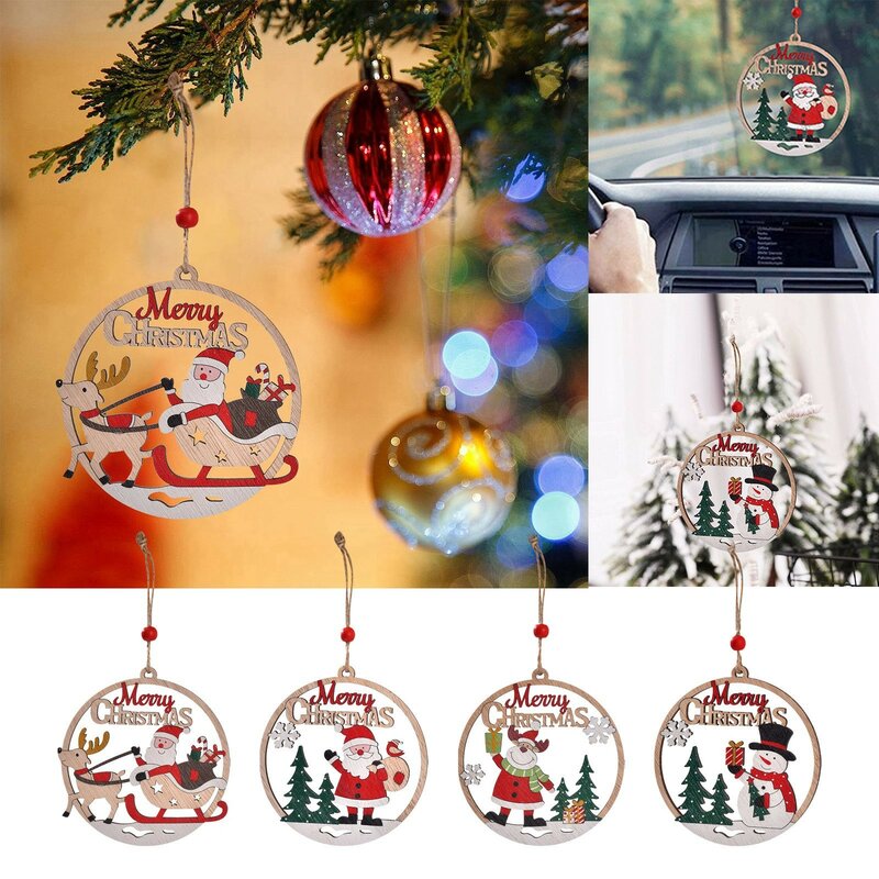 Креативный подарок, Санта-Клаус, Рождественское украшение, новый год, искусственное украшение, подвеска на рождественскую елку, подвесные декоративные игрушки 2023