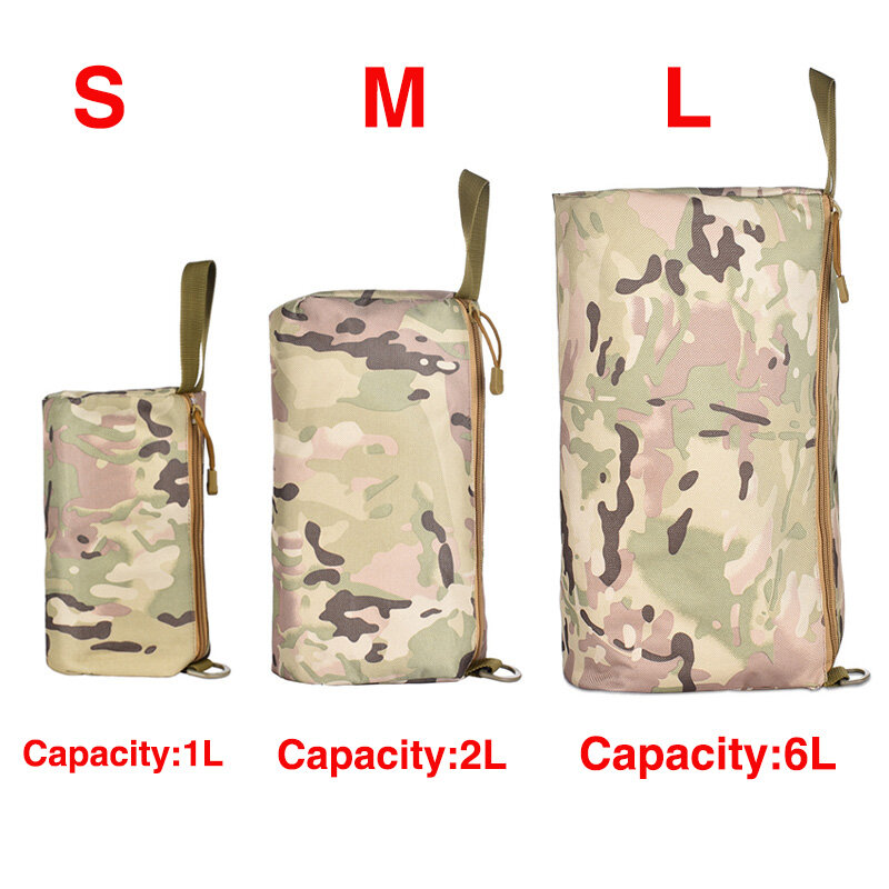 S/M/L Multifunctionele Facticical Fanny Pack Outdoor Camouflage Tas Voor Multi-Tools Tactische Draagbare Edc Tool Opbergtas