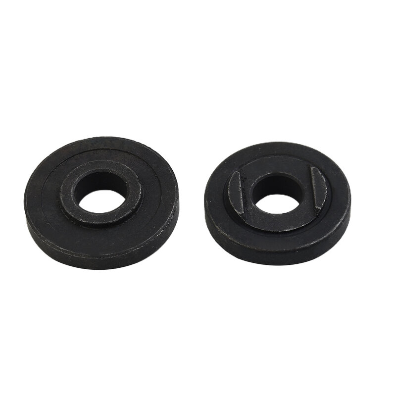 Tools Pressure Plate Polisher Hexagon Nut Anti-wear Black+Silver 4pcs For Type 100 Angle Grinder Metal Brand New