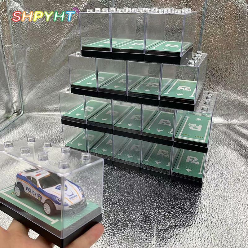 Children's Toy High-grade With Fasteners Be Connected For 1/64 Diecast Model Car ABS Display Box Storage Box