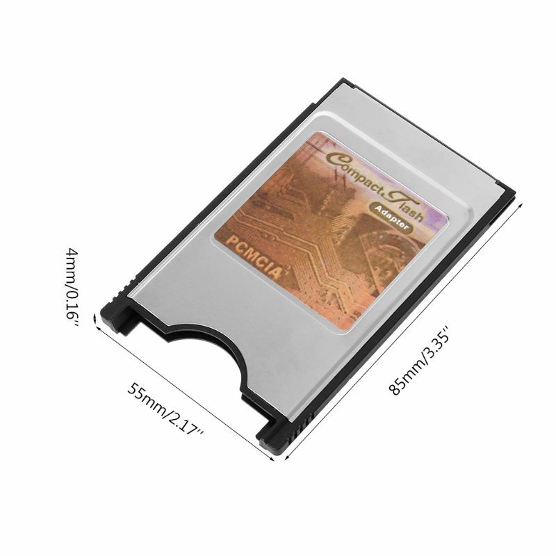 Nuovo lettore di schede adattatore PCMCIA Flash compatto per scheda CF a PC per Dropship per Notebook portatile