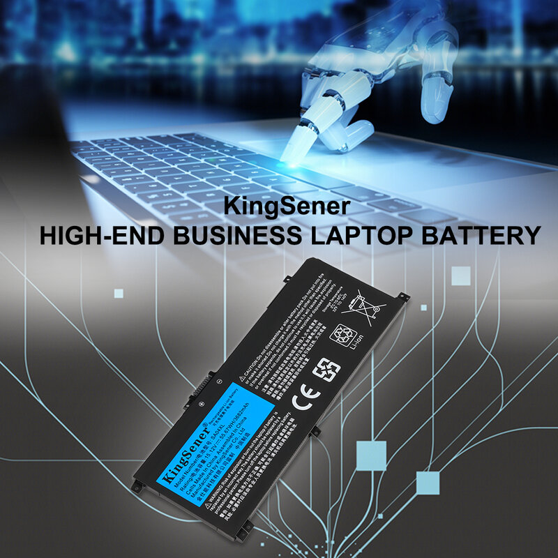 Baterai KingSener SA04XL untuk HP ENVY X360 15-dr0003TX 15-ds0000nc 15-ds0000ng 15-ds0000na 15-ds0000ur HSTNN-OB1G