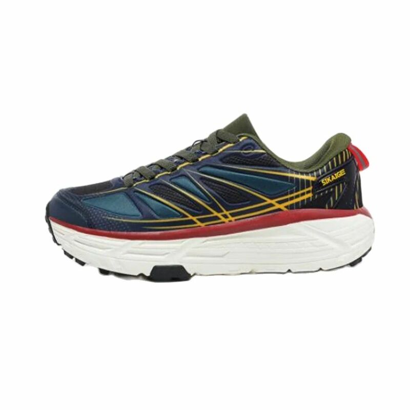 Chaussures de course coordonnantes en maille respirante pour hommes, baskets de jogging en plein air, absorption des chocs, design original