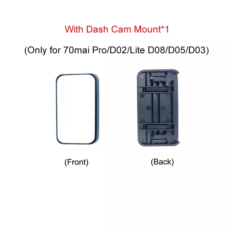 Traço Cam Mount para 70mai Pro D02 Lite D08, filtro CPL