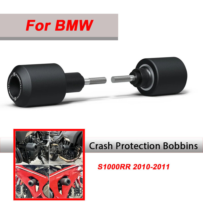 Quadro da motocicleta Bater Pad Motor Stator Protector, Acessórios Sliders, BMW S1000RR 2010-2011