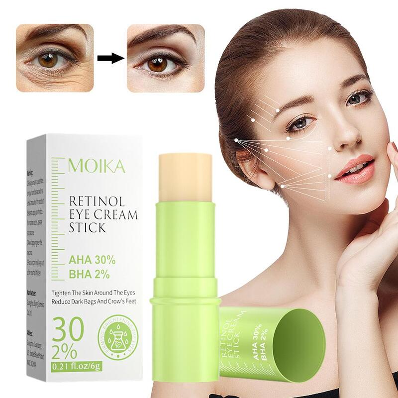 Retinol Anti-wrinkle Eye Cream Anti Puffiness Remove Line Dark Fade Whitening Circles Stick Moisturizing Care Bags Skin Fin A3S5