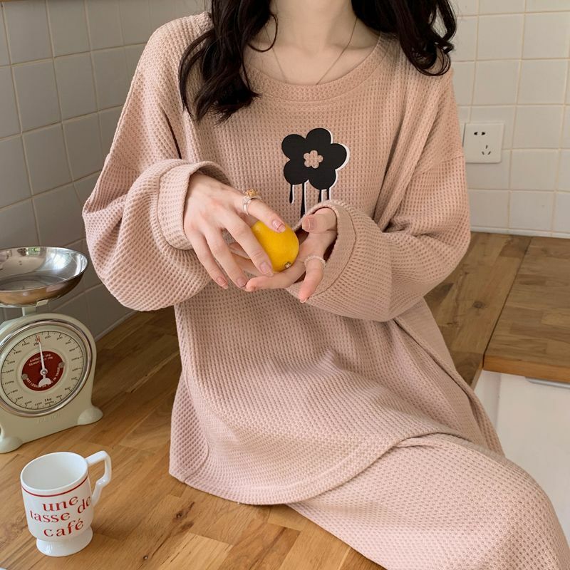 Kleding Vrouwen Pyjama Casual Verpleegpakken Homewear Herfst Winter Pyjama Dragen Opsluiting
