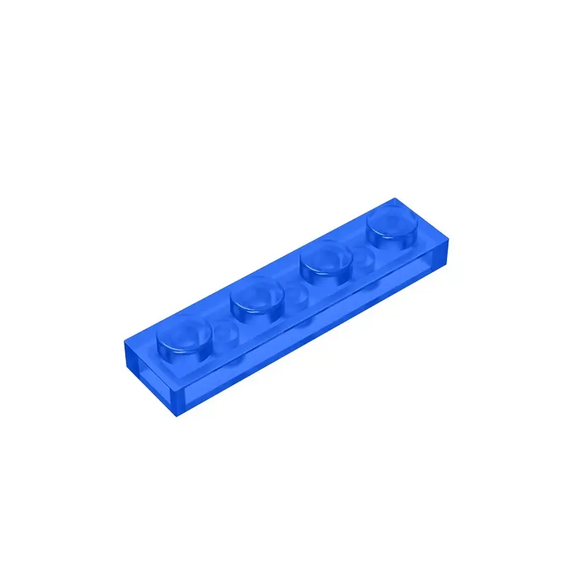 Gobricks แผ่น GDS-504แบบ DIY สำหรับเด็กแผ่นตัวต่อเลโก้1x4เข้ากันได้กับเลโก้3710ชิ้น