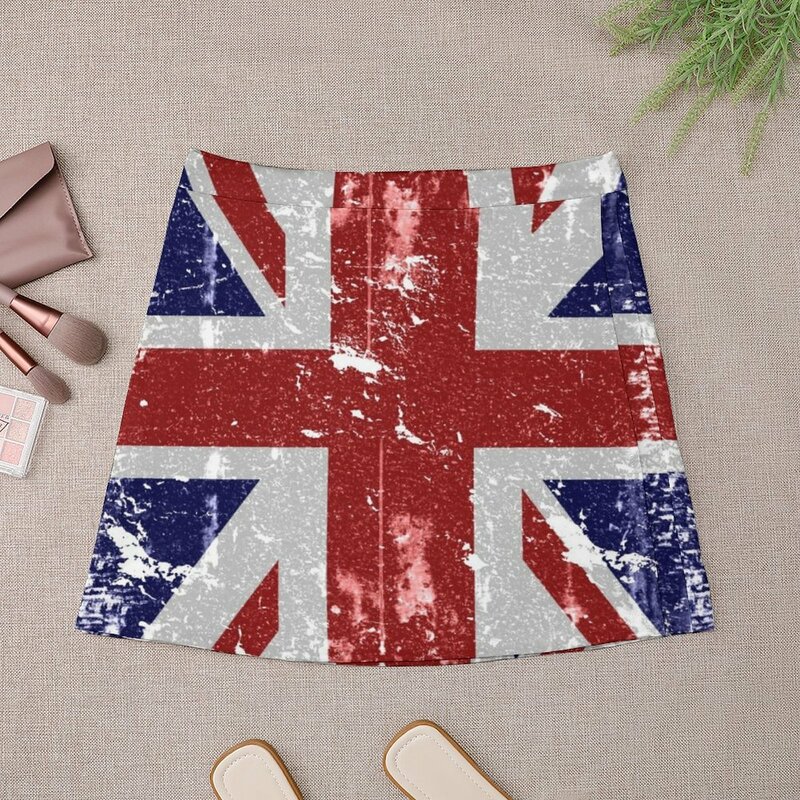 British Flag Vintage Look Mini Skirt Woman clothing skirts for womens 2024
