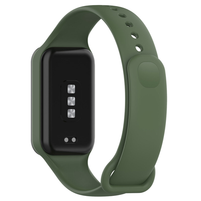 สายซิลิโคนสำหรับ Xiaomi band 8สายแอคทีฟอะไหล่สายรัดข้อมือกีฬา Correa สร้อยข้อมือ Mi Smart band 8สายนาฬิกาข้อมือที่ใช้งานอยู่