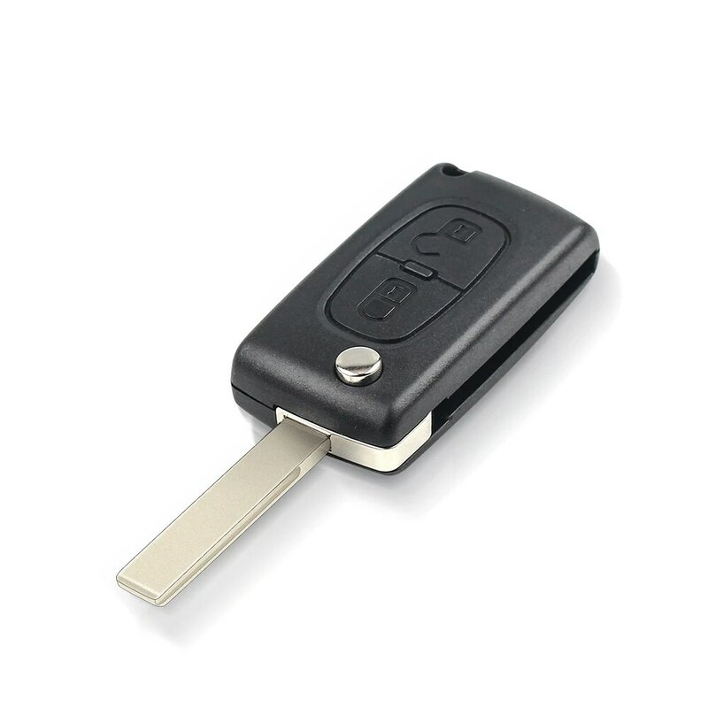 KEYYOU VA2/HU83 Blade 2 Tombol Remote Mobil Kunci Fob Meminta FSK untuk Peugeot 307 3008 308 408 433M Hz ID46 7941 CE0536 CE0523 Kunci