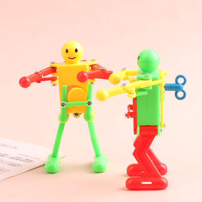 Mainan Robot menari, mainan Puzzle angin untuk anak-anak