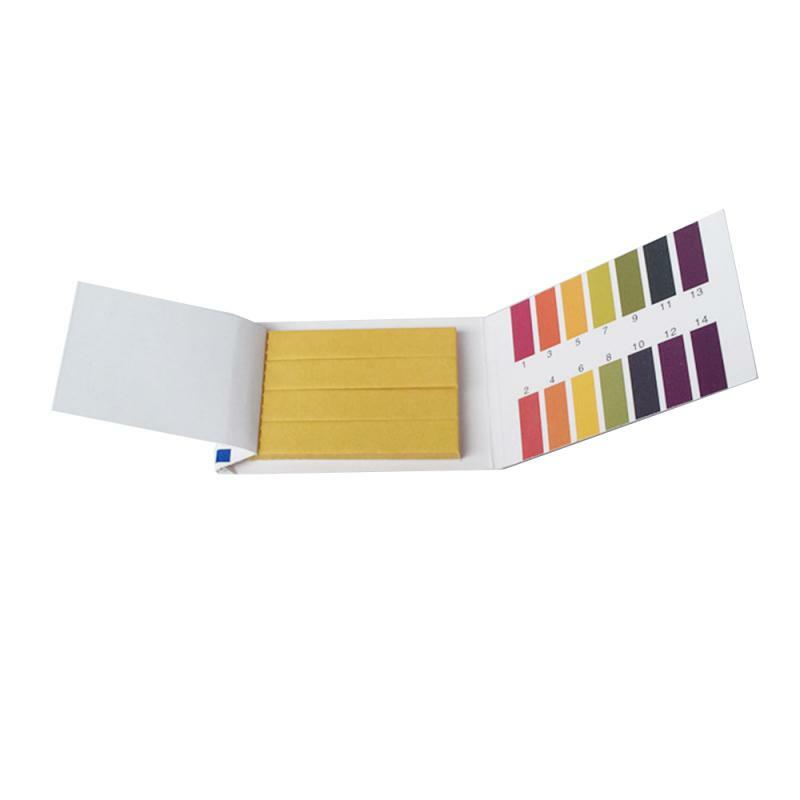 แถบกระดาษทดสอบค่า pH แบบเต็มเครื่องควบคุมค่า pH เครื่องบอก1-14st กระดาษลิตมัสชุดกาวน้ำ