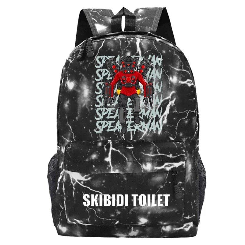 Spiel Skibidi Toiletten druck Rucksack Kinder Schult aschen Reisetasche Studenten Jungen Mädchen zurück zur Schule Bücher tasche Geschenkt üte