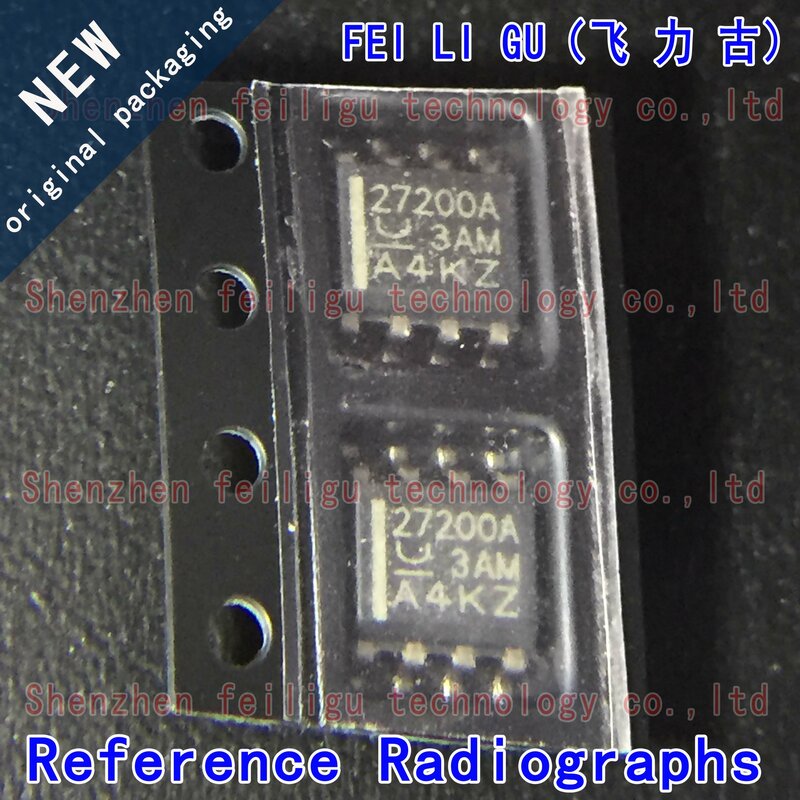 Chip controlador de puerta de medio puente, 1 ~ 30 piezas, 100% Original, UCC27200ADR, UCC27200A, Impresión de pantalla: 27200A, Paquete: SOP8