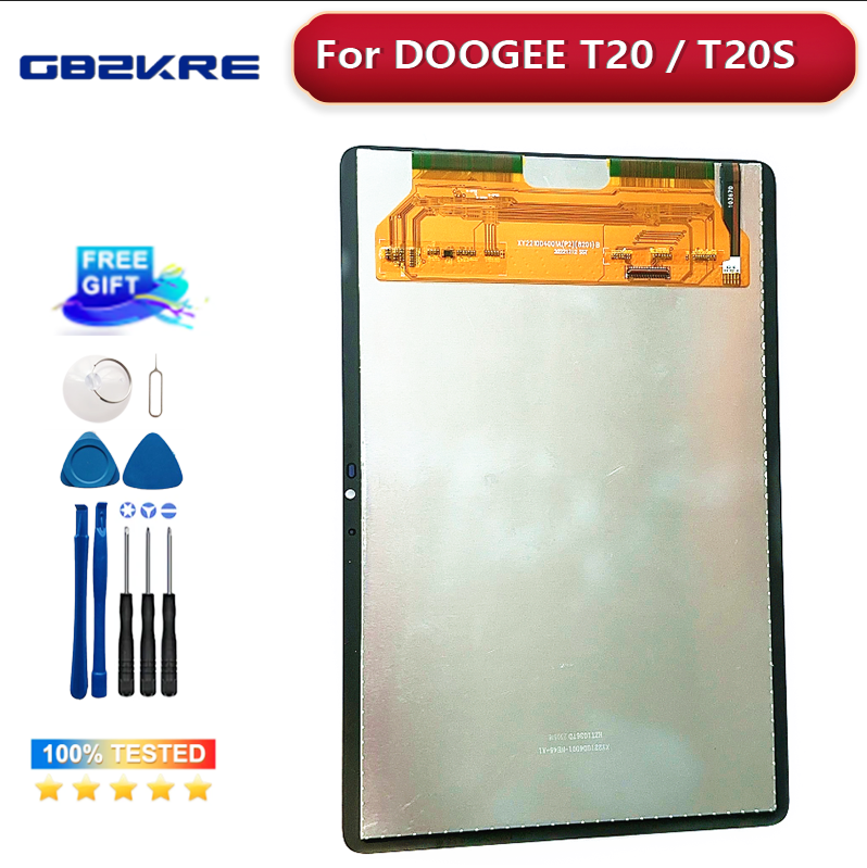 Pantalla LCD táctil Original para DOOGEE T20 T20 S, piezas de repuesto para tableta PC, digitalizador de pantalla táctil, herramientas de desmontaje, nuevo