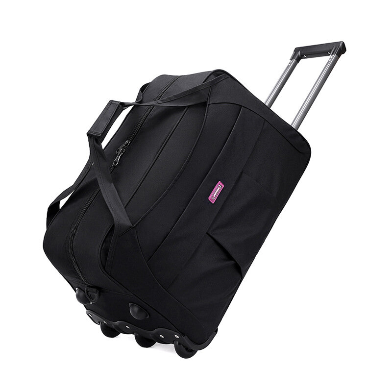 Maleta de viaje de gran capacidad con ruedas, bolsa de equipaje rodante, Oxford, bolsa impermeable con ruedas, bolsa de embarque