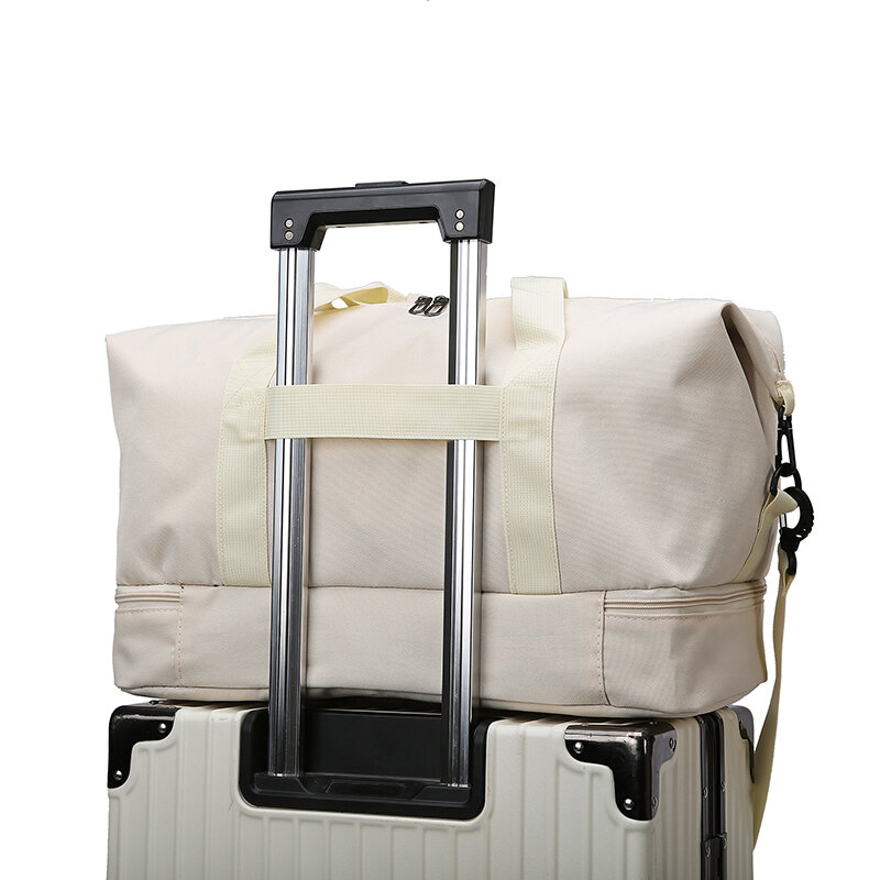 Модные дорожные сумки для женщин и мужчин, сухие и влажные спортивные сумки для фитнеса, водонепроницаемые вместительные дорожные сумки