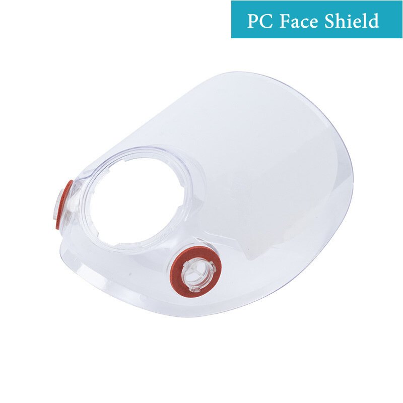 เปลี่ยนสำหรับ6800หน้ากาก PC Face Shield หัวเข็มขัดปากจมูกหน้ากากป้องกันฟิล์มหน้ากากป้องกันแก๊สสีสเปรย์อุปกรณ์เสริม