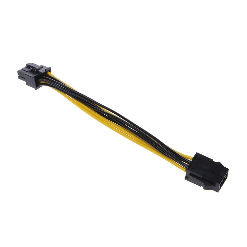 6-Pin Zu 8-Pin PCI-E Adapter Kabel Grapchics Karte PCIE 6P zu 8P Video Karte verlängerungskabel 5 Teile/paket