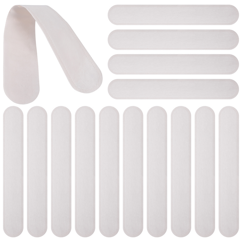 Artibetter 50 шт., поглощающие пот накладки на воротник, пылезащитные ленты, колпачки, поглощающие пот простыни, повязка на воротник (белый)