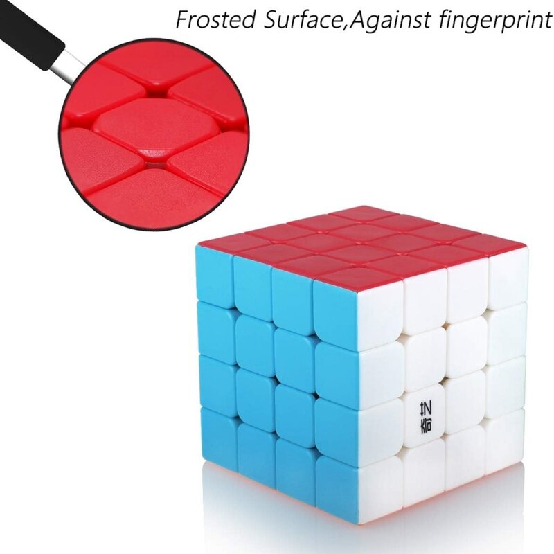 Qiyi Speedcube bez naklejek magiczna kostka 4x4/5x5/6x6/7x7 prędkości Puzzle kostki łatwe obracanie 3D Puzzle kostka gry zabawka prezent